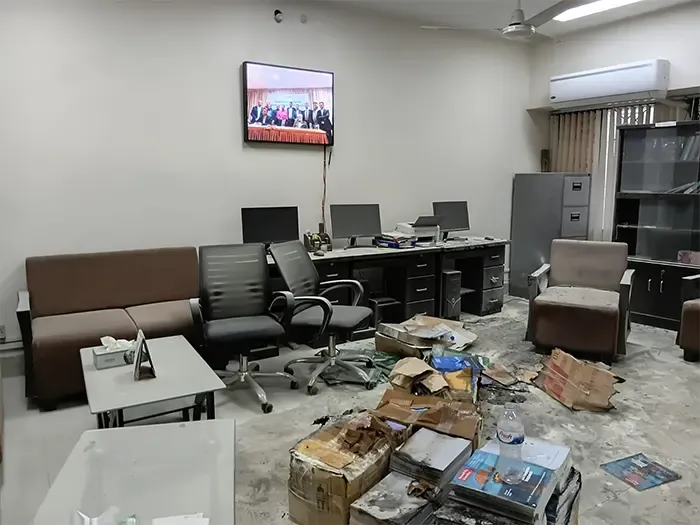 পররাষ্ট্র মন্ত্রণালয়ে আগুন, ফায়ার সার্ভিস পৌঁছানোর আগেই নিয়ন্ত্রণে