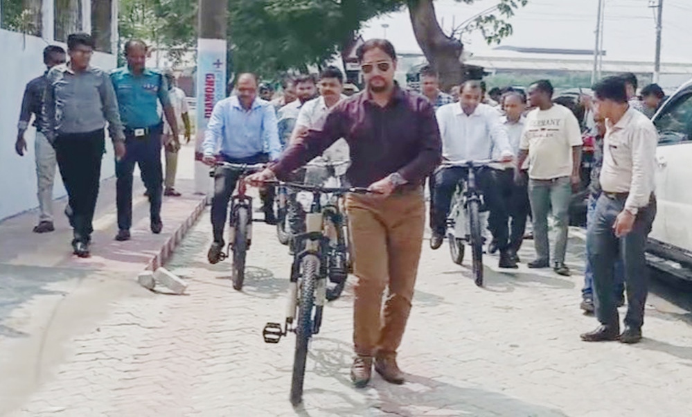 যানজট ও দূষণ কমানোর পাশাপাশি নিরাপদ সাইকেল চলাচলের নতুন সুযোগ