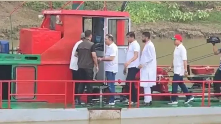 ফেনীতে ১৫৪২ কোটি টাকার বন্যা নিয়ন্ত্রণ প্রকল্প উদ্বোধন করলেন প্রধানমন্ত্রী