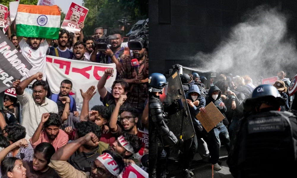 ফ্রান্সের দাঙ্গা ও ভারতের বিক্ষোভ একই সূত্রে গাঁথা