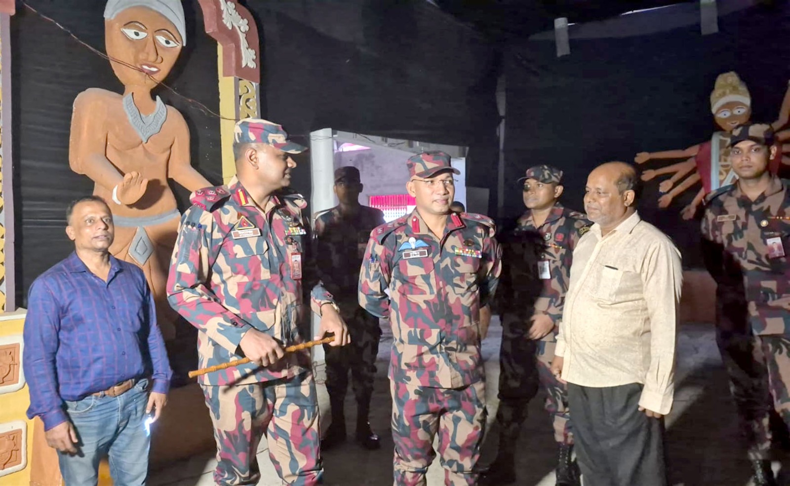খাগড়াছড়ি বিজিবি সেক্টর কমান্ডার কর্নেল মো. ইফতেখারুল আলম বেগ