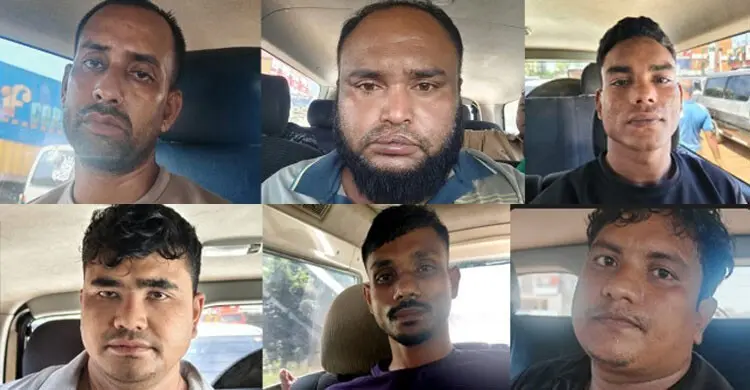 চাকরিচ্যুত সেনাসদস্যসহ গ্রেফতার ৬