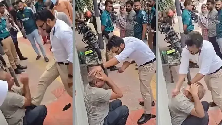 মারধরের ভিডিও ভাইরালের পর যুবক আটক