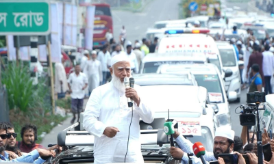 জনগণের আকাঙ্ক্ষা নিয়ে আমরা রাস্তায় নেমেছি: ডা. শফিকুর রহমান