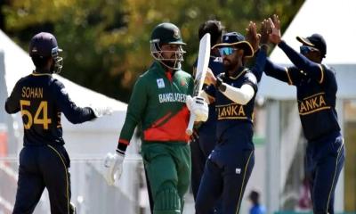 লঙ্কানদের কাছে ৬৩ রানে হেরে ব্রোঞ্জও জিততে পারল না বাংলাদেশ