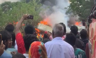 গাজীপুরে কার্টনের গুদামে আগুন, নিয়ন্ত্রণে ৮ ইউনিট