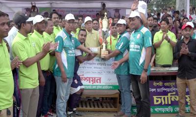 খেলাধুলা যুব সমাজকে মাদকাসক্ত ও কিশোর গ্যাং থেকে দুরে রাখবে