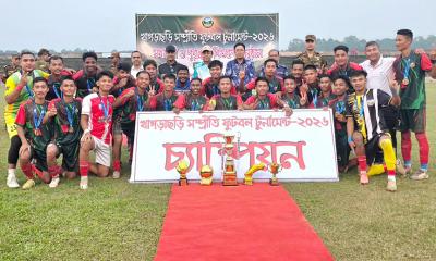 খেলাধুলা তরুণদের মাদক থেকে দুরে  রাখার পাশাপাশি সম্প্রীতি বাড়ায়