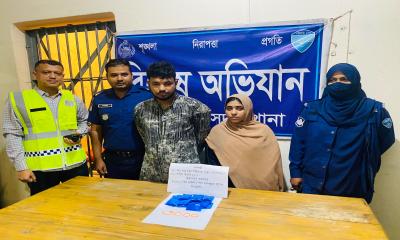 খাগড়াছড়িতে ৩ হাজার পিস ইয়াবাসহ  ভুয়া স্বামী-স্ত্রী আটক