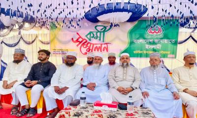 আল্লাহর আইন প্রতিষ্ঠা না হলে সন্ত্রাস, দুর্নীতি, চাঁদাবাজি বন্ধ হবে না
