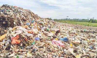নোয়াখালী পৌরসভার ময়লার ভাগাড় প্রকল্পে ধীরগতি
