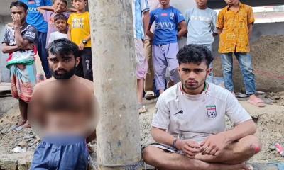 টঙ্গীতে চুরি করতে এসে দুইভাই জনতার হাতে ধরা