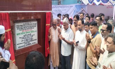 যশোরে পরিচ্ছন্নতা কর্মীদের জন্য ৪৮ ফ্ল্যাটের আবাসিক ভবনের ভিত্তিপ্রস্তর স্থাপন