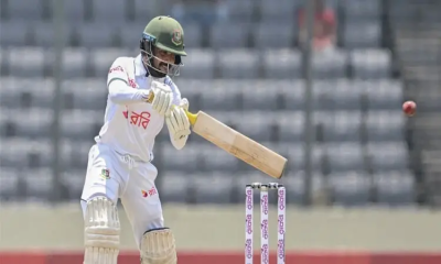 সাজঘরে মুমিনুল-সাদমান, ১৫০ রানের লিড নিয়ে লাঞ্চে বাংলাদেশ