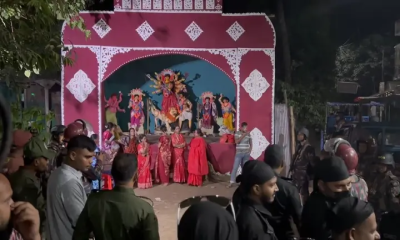 সনাতন ধর্মাবলম্বীদের দুই পক্ষের দ্বন্দ্বে হয়নি বিসর্জন, মন্দিরে ফেরানো হলো প্রতিমা