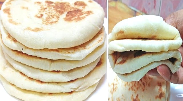 ইস্ট ছাড়া তুলতুলে নরম নান রুটি