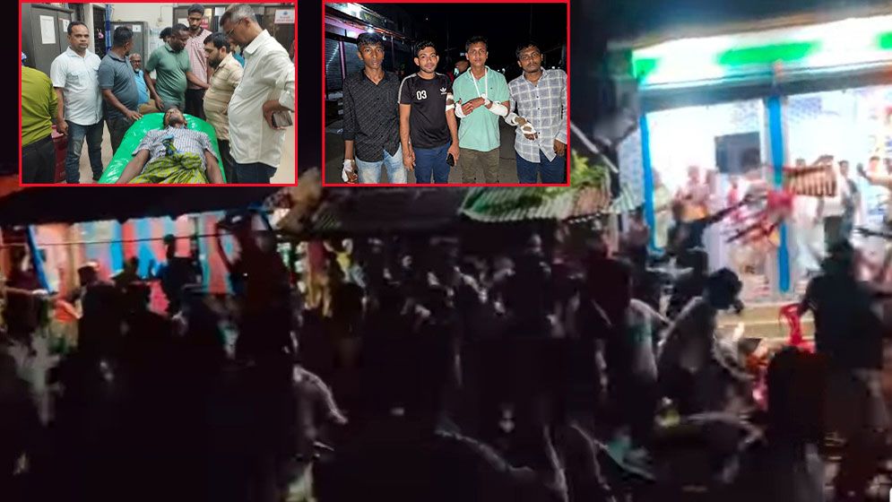 বিএনপি ও গণঅধিকার পরিষদের সংঘর্ষ, আহত অর্ধশত