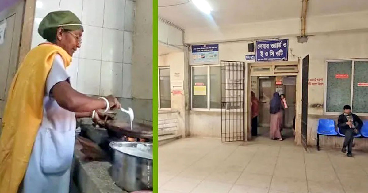 ফেনী সদর হাসপাতালের অপারেশন থিয়েটার এখন রান্নাঘর