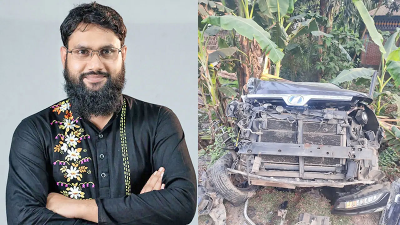 ভয়াবহ সড়ক দুর্ঘটনার কবলে এনসিপির এমপি